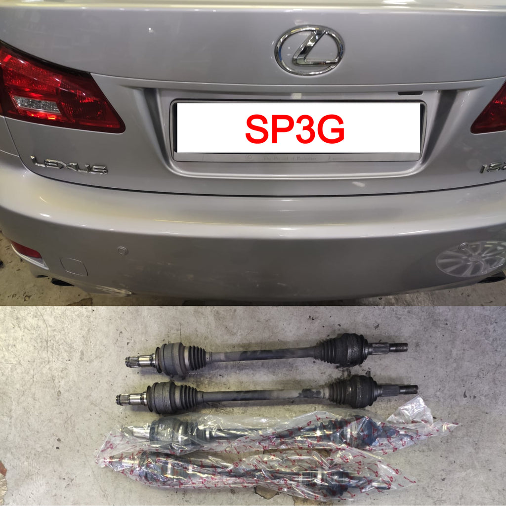 Lexus IS250 Drive shaft with brand new CV Joint Sing Spare Parts Co