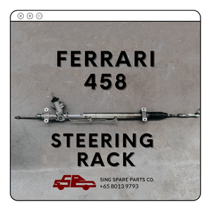 Steering Rack Ferrari 458 Power Steering Rack and Pinion Power Steering System Steering Gears Shaft Self-Steering Assembly