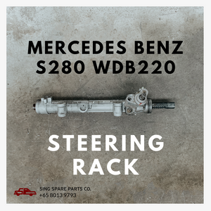 Steering Rack Mercedes Benz S280 WDB220 Power Steering Rack and Pinion Power Steering System Steering Gears Shaft Self-Steering Assembly