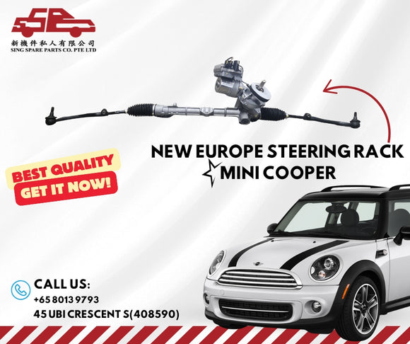 Mini Cooper NEW Europe Steering Rack and Pinion